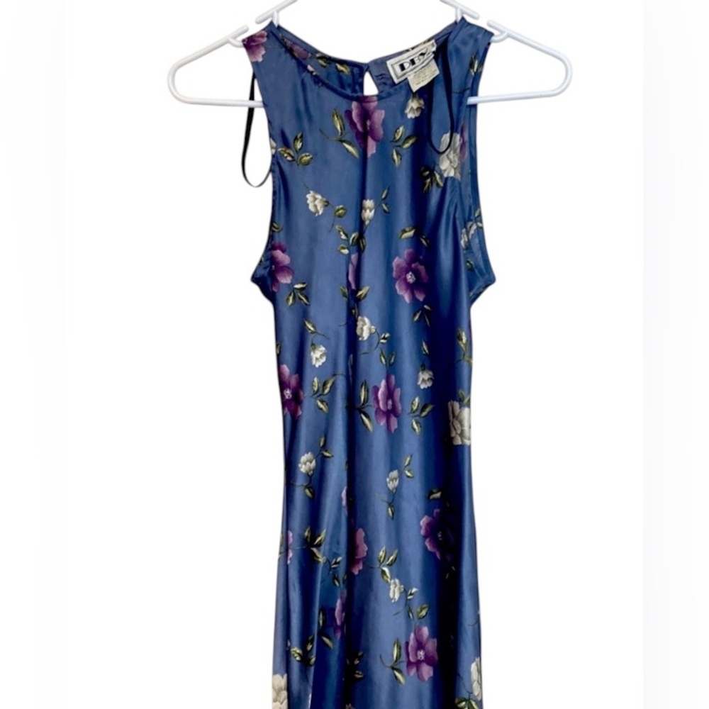 DBY Vintage 90s  Floral Ankle Length Dress 7